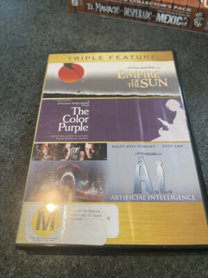 Empire of the Sun / The Color Purple / A.I. Artificial Intelligence