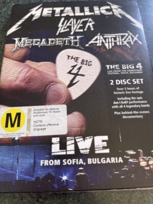 The Big 4 - Metallica, Slayer, Megadeth, Anthrax: Live Sofia Bulgaria