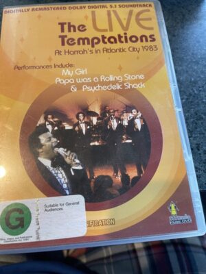 The Temptations: Live in Concert