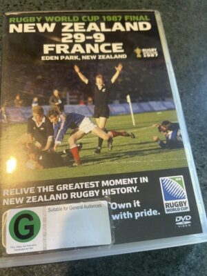 Rugby World Cup Final - New Zealand 1987