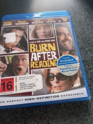 Burn After Reading Blu-ray