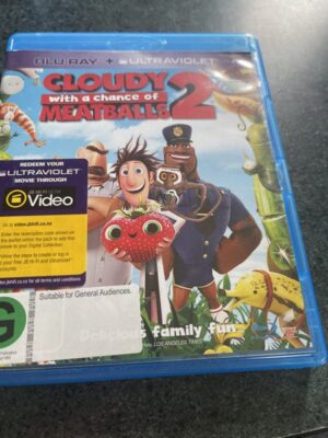 Cloudy with a Chance of Meatballs 2 Blu-ray