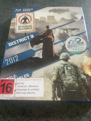 District 9 / 2012 / Battle: Los Angeles Blu-ray