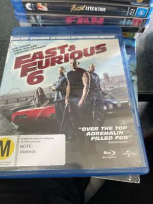 Fast and Furious 6 Blu-ray