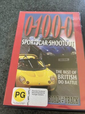 0-100-0! SPORTSCAR SHOOTOUT DUKE ARCHIVE DVD