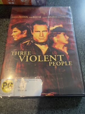 Three Violent People DVD