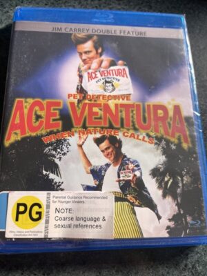 Ace Ventura 1 and 2 Blu-ray
