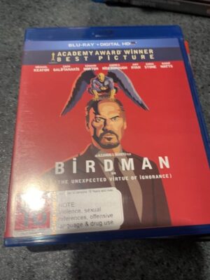 Birdman: Or (The Unexpected Virtue of Ignorance) Blu-ray