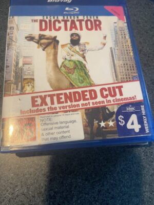 The Dictator (Extended Cut) Blu-ray
