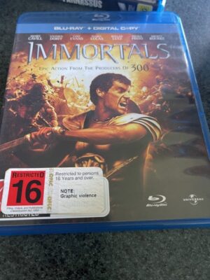 Immortals Blu-ray