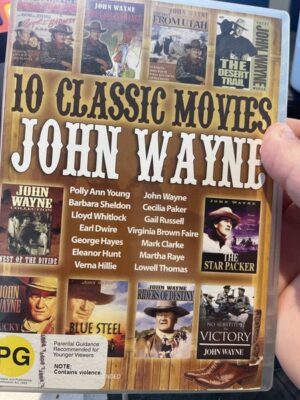 10 Classic Movies John Wayne DVD 4 Discs