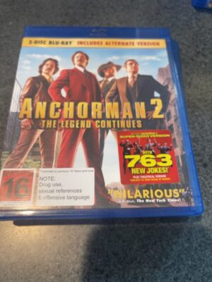 Anchorman 2: The Legend Continues Blu-ray