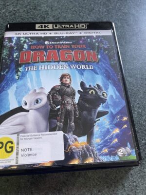 How to Train Your Dragon 1 - 3 4K UHD