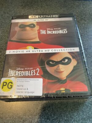 The Incredibles 1 and 2 (4K UHD)