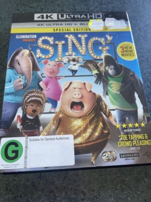 Sing (Special Edition) (4K UHD/Blu-ray)