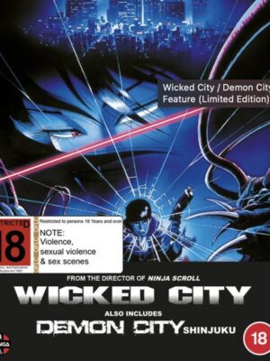 Wicked City and Demon City Shinjuku - Double Feature [Blu-ray]