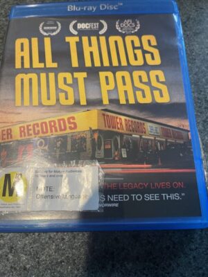 All Things Must Pass: The Rise and Fall of Tower Records Blu-ray