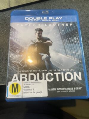 Abduction Blu-ray