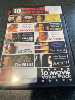 10 Thriller Movies - 4 Discs