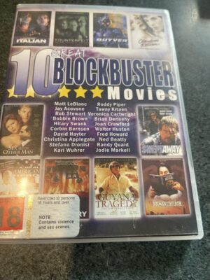 10 Great Blockbuster Movies (DVD, 4-Disc Set)