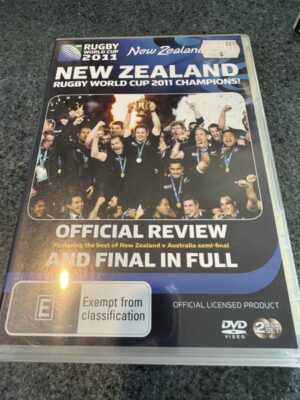 Rugby World Cup Final DVD