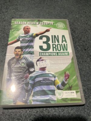 3-in-a-row - Champions Again Celtic DVD