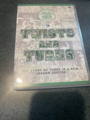 Twists and Turns Celtic Season Review 2007/08 - DVD