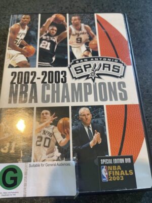 2002-2003 NBA Champions: San Antonio Spurs