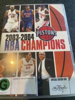 2003-2004 NBA Champions: Detroit Pistons DVD