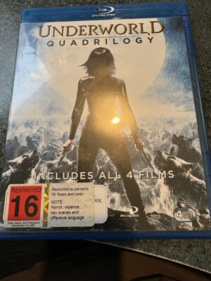 Underworld Quadrilogy 1 - 4 Blu-ray