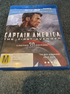 Captain America: The First Avenger 3D Blu-ray