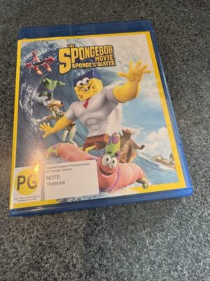 Spongebob Movie: Sponge Out Of Water Blu-ray