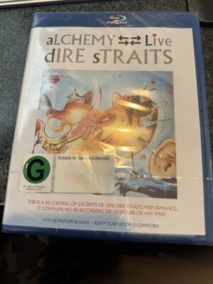Dire Straits: Alchemy Live Blu-ray