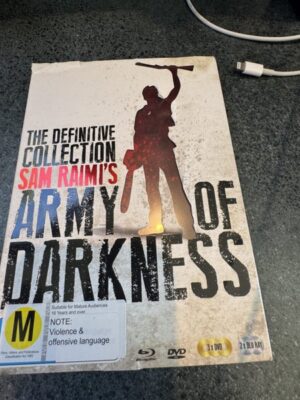 Army of Darkness Blu-ray and DVD Directors, Theatrical and Television Cut