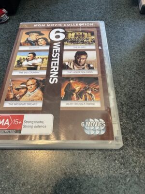 RED RIVER, THE ALAMO, THE BIG COUNTRY, THE HORSE SOLDIERS 6 Westerns