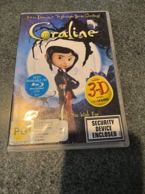 Coraline DVD and 3D Glasses