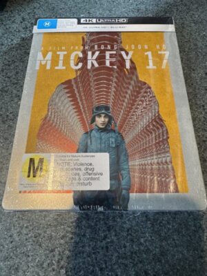 Mickey 17 4K and Blu-ray (Steelbook