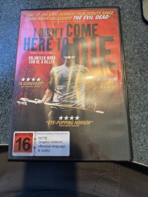 I Didn't Come Here to Die DVD