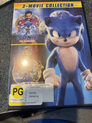 Sonic The Hedgehog 1 & 2 DVD