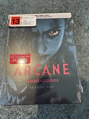 Arcane Season 1 4K (UHD) Steelbook