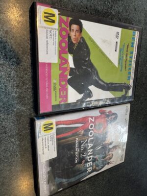 Zoolander 1 and 2 DVD