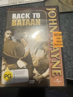 Back to Bataan DVD