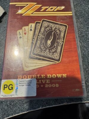 ZZ Top – Double Down Live 1980 and 2008 DVD