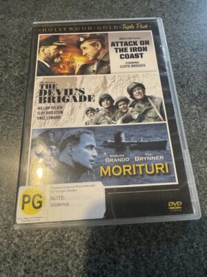 Attack on the Iron Coast / The Devil's Brigade / Morituri DVD