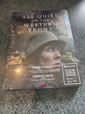 All Quiet on the Western Front 4K UHD & Blu-Ray Steelbook