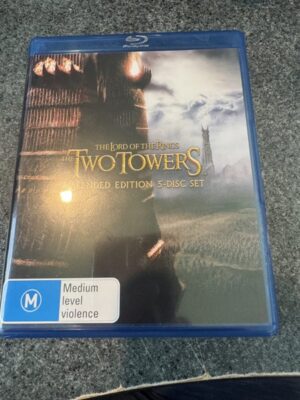 The Lord of the Rings: The Two Towers 5 Disc Bluray