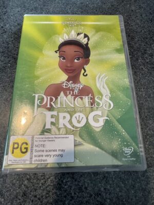 The Princess and the Frog DVD
