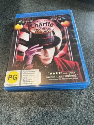 Charlie and the Chocolate Factory Blu-ray