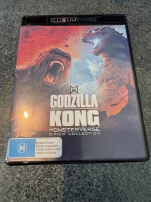 Godzilla Kong MonsterVerse 5 Film Collection 4K